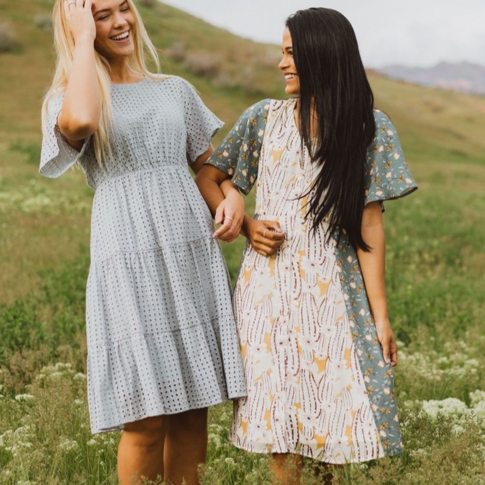 Roolee Floral MIDI Dress